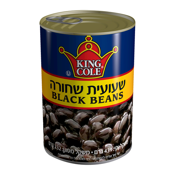 קינג קול שעועית שחור - מידע תזונתי