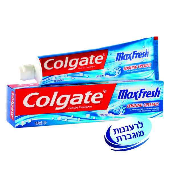 קולגייט מקס פרש משחת שיניים למימד חדש של רעננות 100 מ"ל