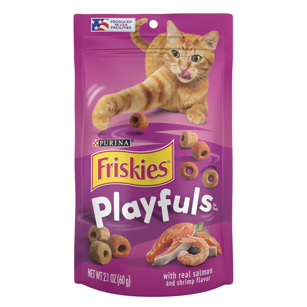 פריסקיז PLAYFULS סלמון ושרימפס 10*60גרם