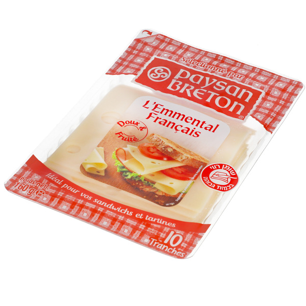 Paysan Breton אמנטל צרפתי פרוס 160 גרם