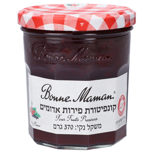 קונפיטורת פירות 370 - מידע תזונתי