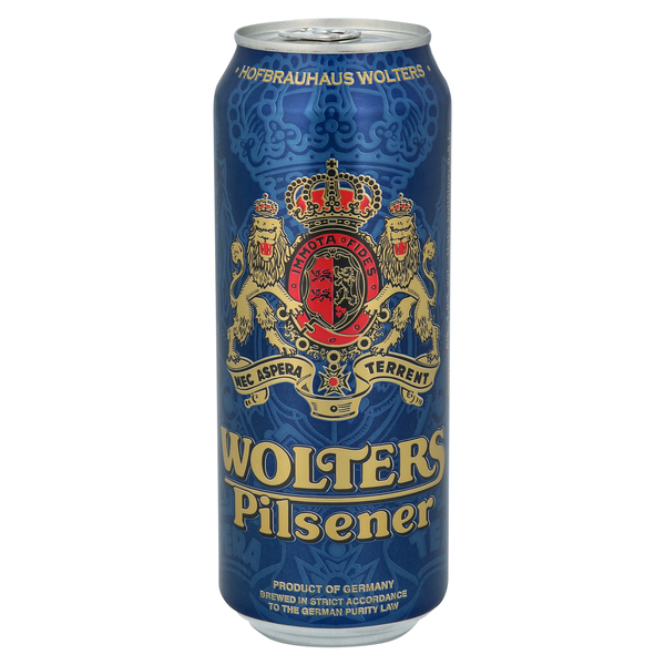 WOLTERS בירה פילסנר 4.9% אלכוהול בפחית