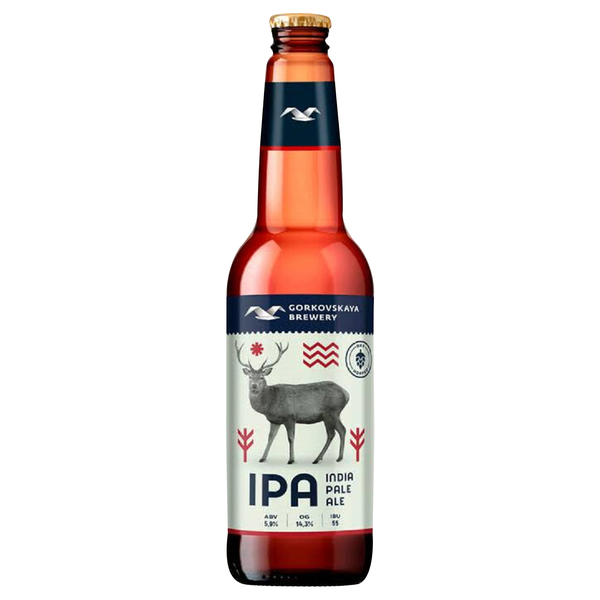 גורקובסקאיה IPA בירה חזקה לא מסוננת  5.9% 440 מל