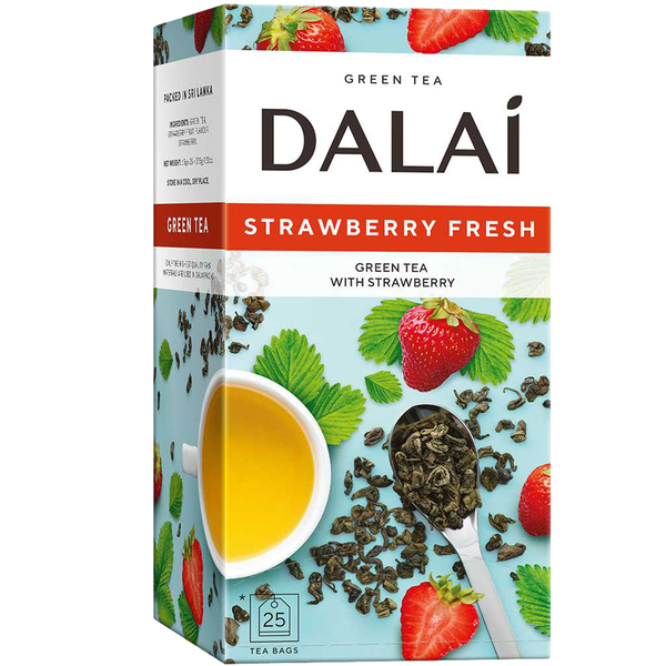 תה ירוק  ''Starwberry Fresh'' עם תות שדה