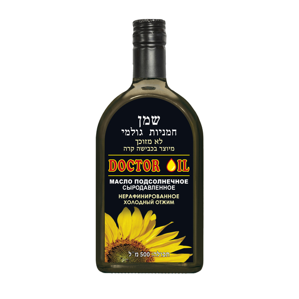 שמן חמניות גולמי דוק