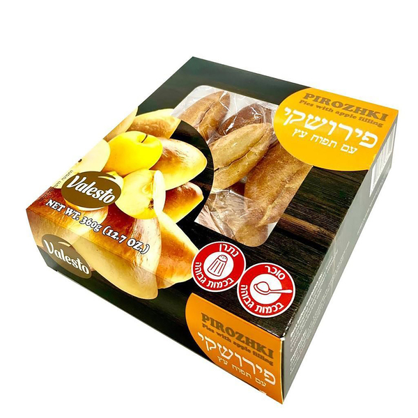 מאפה פירושקי במילוי תפוח עץ 360 גרם VALESTO