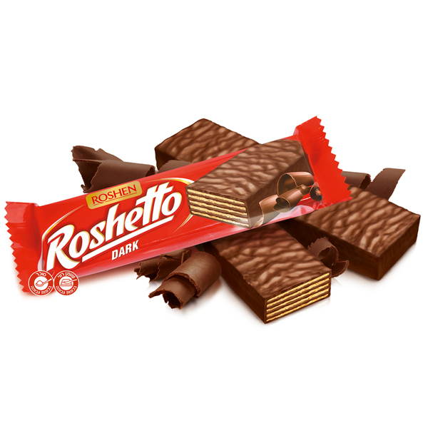 וופל ROSHETTO במילוי קרם קקאו מצופה 34 גר