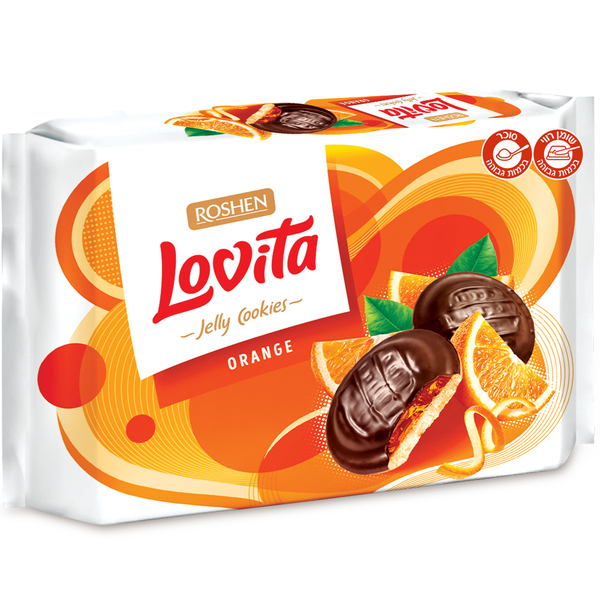 עוגיות תות תפוז 420 גר LOVITA