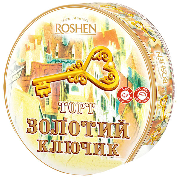 עוגת זולוטוי קלוצ'יק 500 גרם ROSHEN