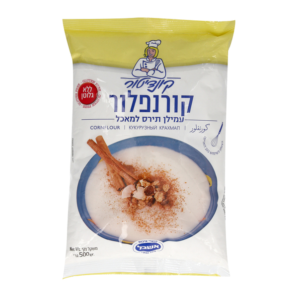 קורנפלור 500 גרם - מידע תזונתי