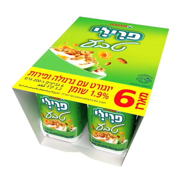 יוגורט פרילי טבע מארז