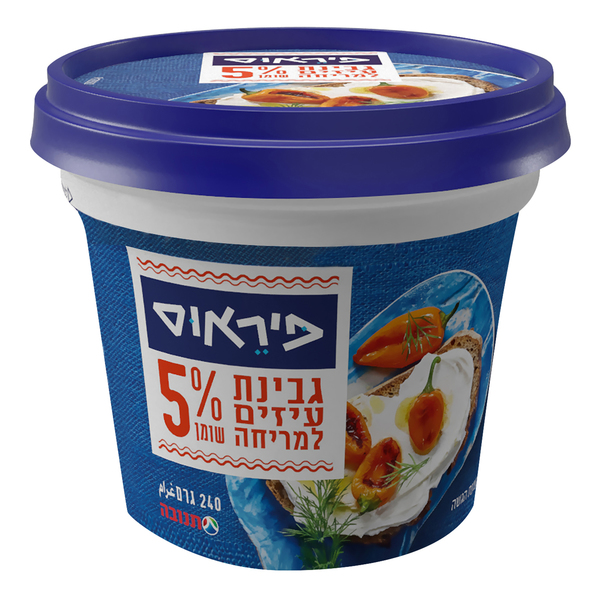 גבינת עיזים 5% פיראוס