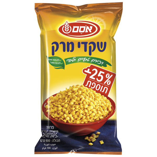 שקדי מרק 400 ג' אסם