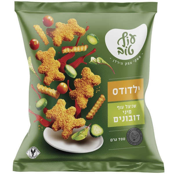 דובוני עוף 700 גרם - מידע תזונתי