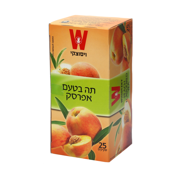 תה ויסוצקי תה בטעם אפרסק