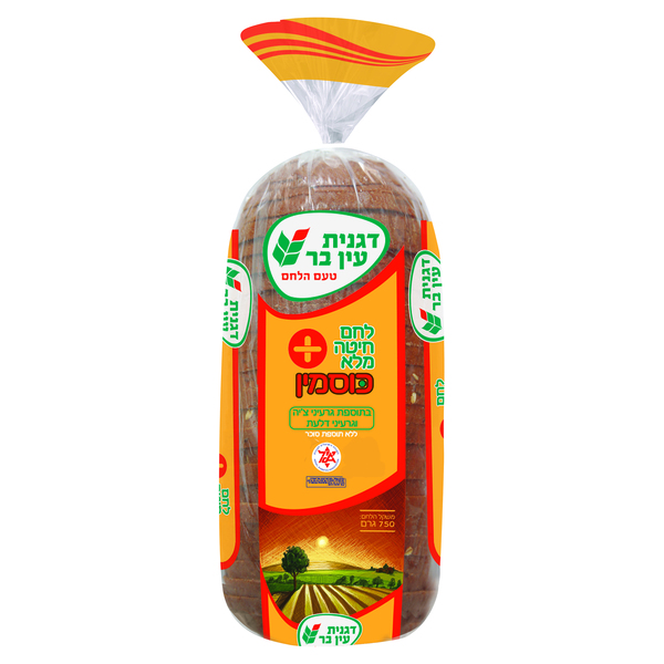 לחם חיטה מלא + כוסמין