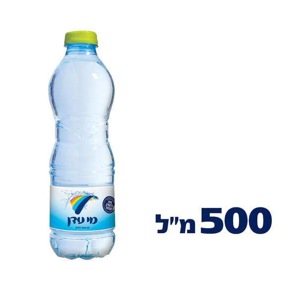 מי עדן - מים מינרלים פקק רגיל 500 מ"ל