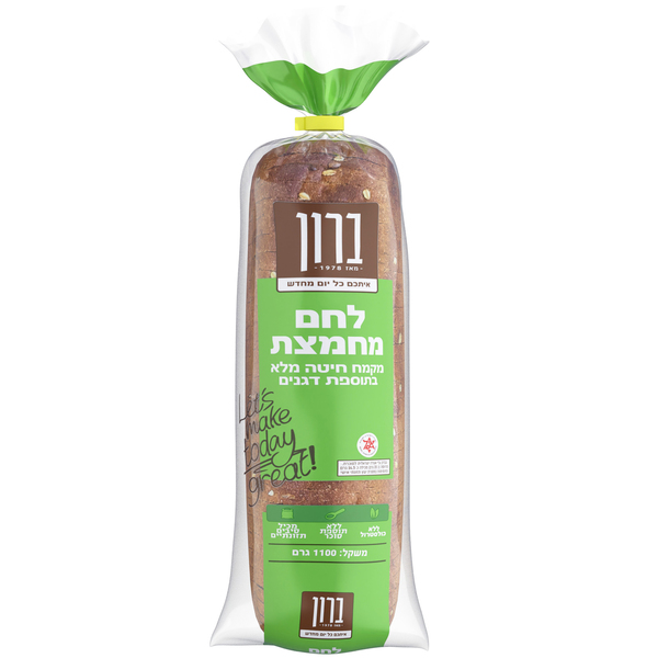 ברון לחם 7 דגנים קל ללא שמרים