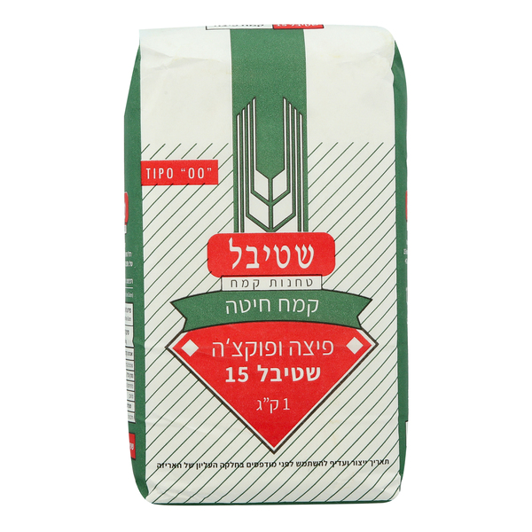 שטיבל קמח פיצה ופוקצ - מידע תזונתי