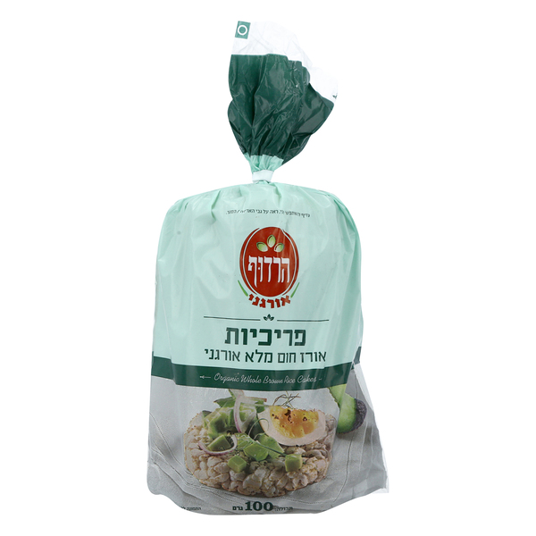 פריכיות אורז אורגני מלא - הרדוף