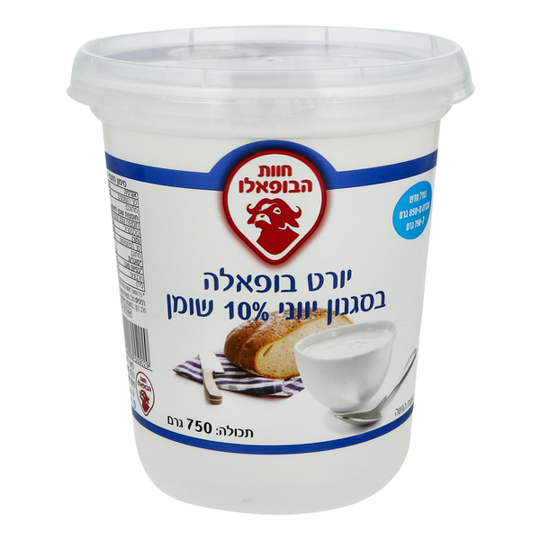 יורט בופאלה בסגנון יווני 10% שומן 750 גרם