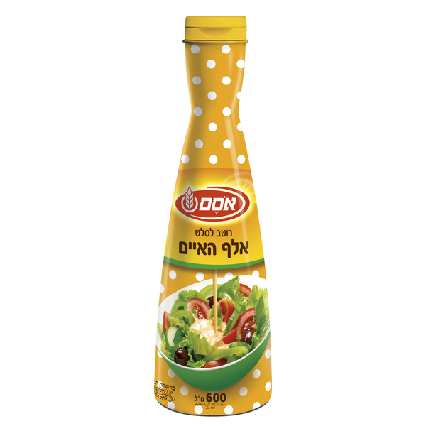 אסם רוטב אלף האיים 6*600מל