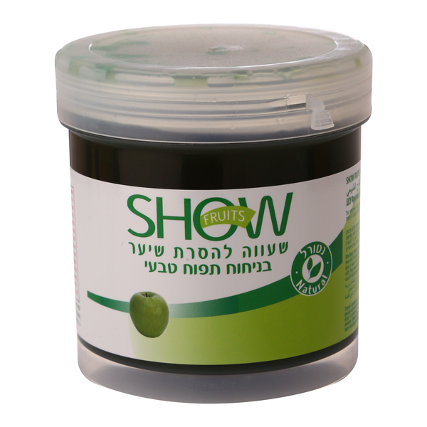 שואו שעווה להסרת שיער בניחוח תפוח טבעי 480 גרם