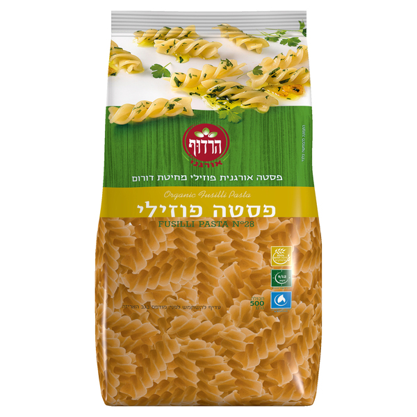 פסטה פוסילי אורגנית - מידע תזונתי