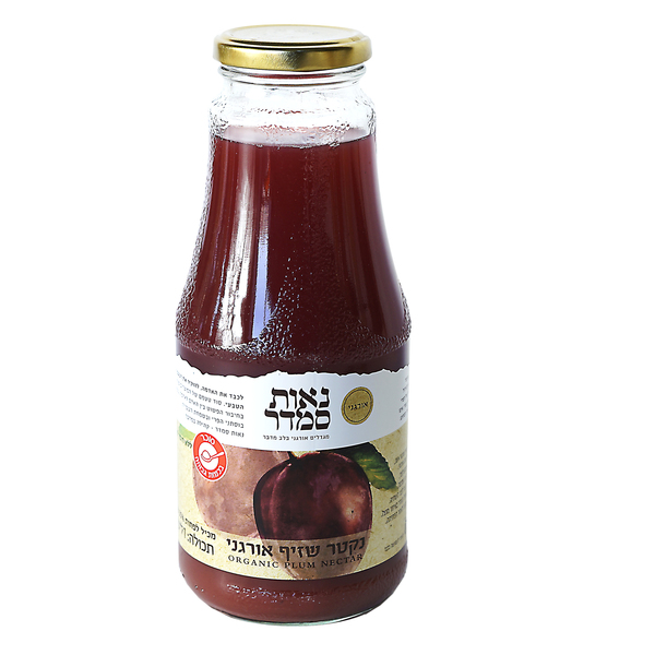 נאות סמדר, נקטר שזיף אורגני, 1 ליטר