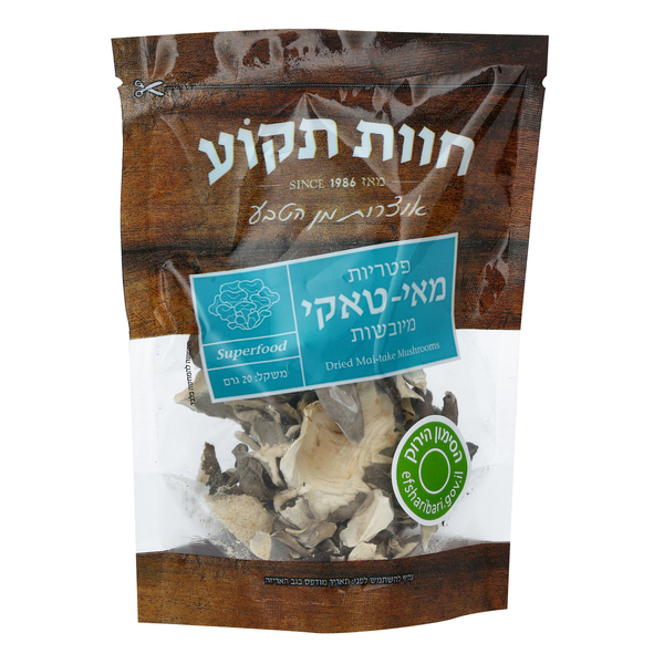 פטריות מאיטאקי מיובש - מידע תזונתי