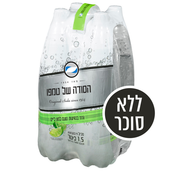 סודה למון ליים 1.5 ליטר רביעייה