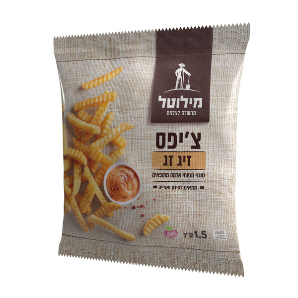 חותך זיגזג לתפוא