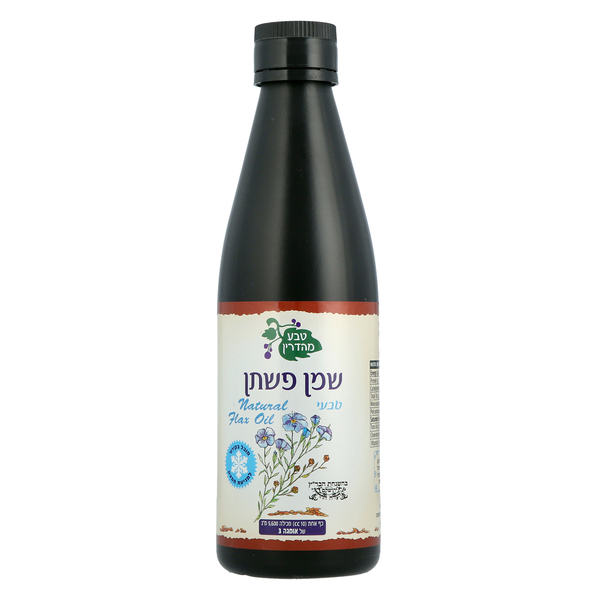 שמן פשתן טבעי 400 מל