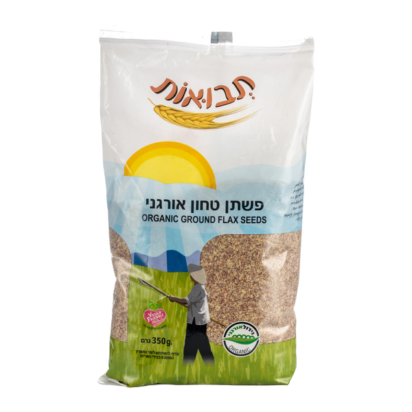 פשתן טחון אורגני - מידע תזונתי