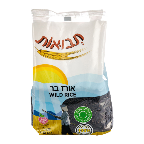 אורז בר טבעי 400 גרם - מידע תזונתי