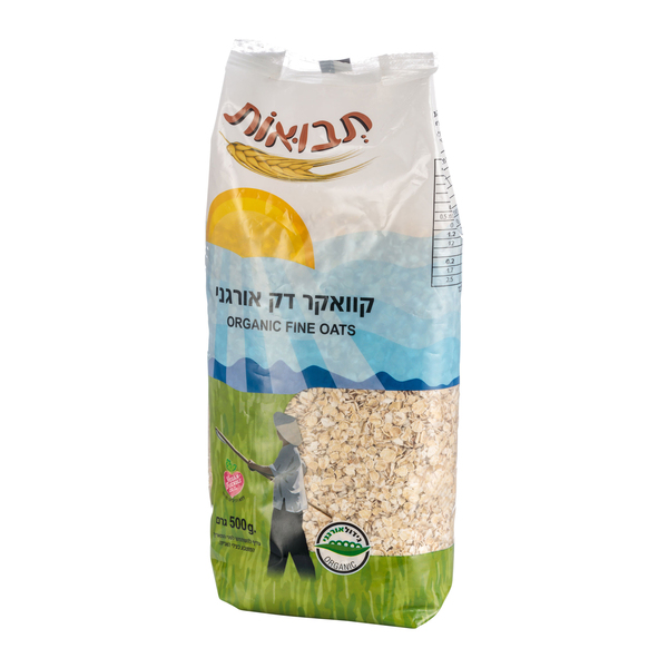 קוואקר אורגני דק 500 - מידע תזונתי