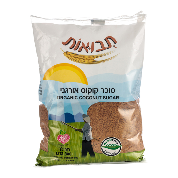 סוכר קוקוס אורגני 30 - מידע תזונתי