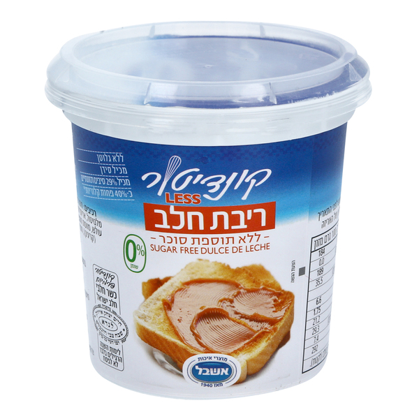 ריבת חלב לייט ללא גל