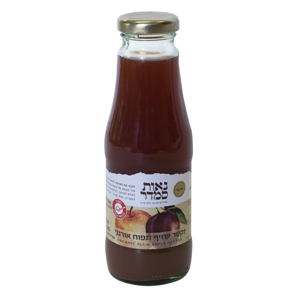 נאות סמדר, נקטר שזיף תפוח אורגני, 330 מל