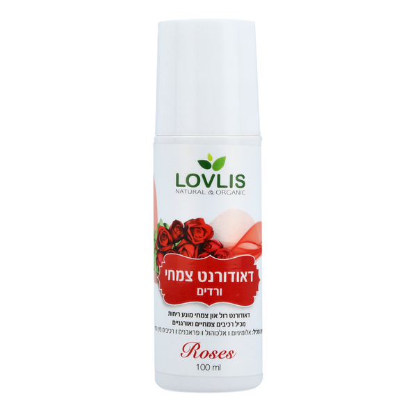 לבליס דאודורנט צמחי ורדים 100 מל