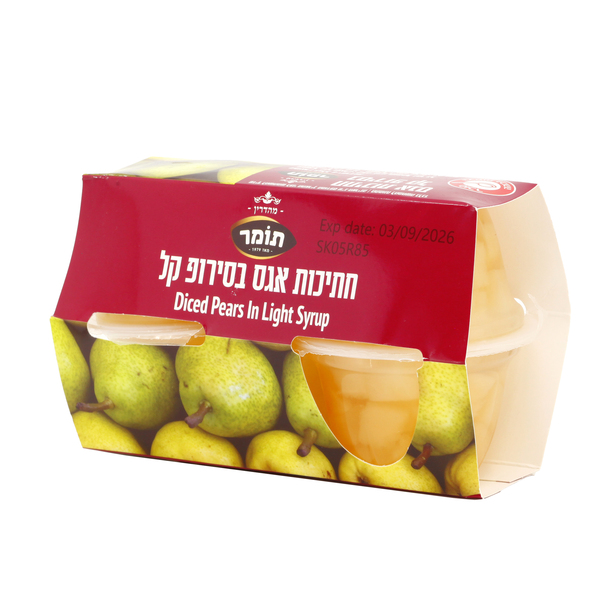 רביעיית פירות בכוסות אגסים 113גר4X
