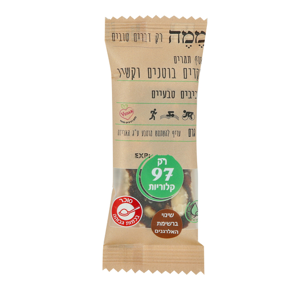 חטיף תמרים בוטנים וקשיו 30 גרם