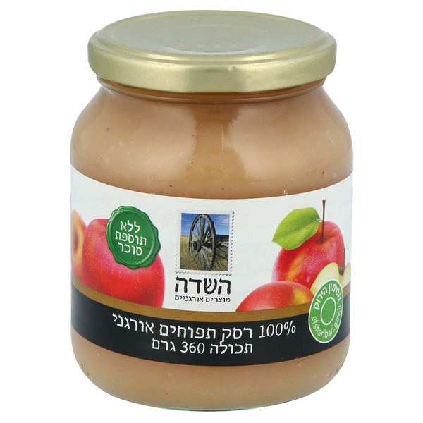 רסק תפוחים אורגני 36 - מידע תזונתי