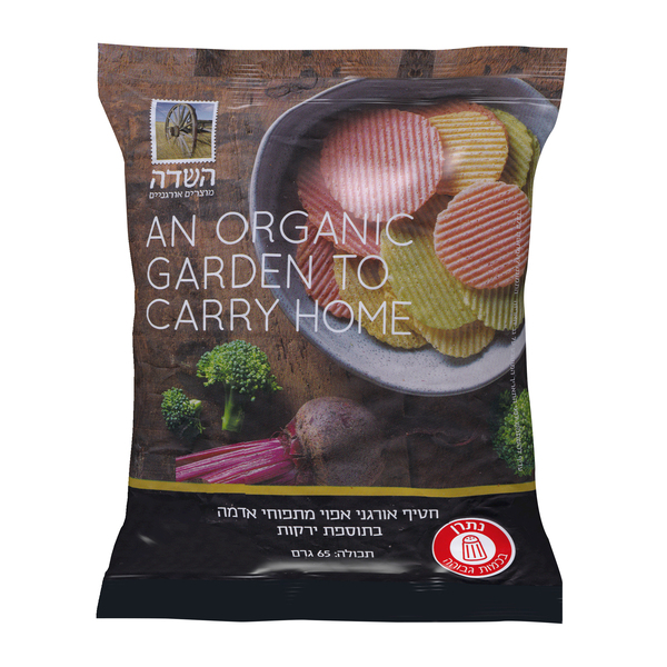 חטיף ציפס אורגני מירקות שורש 65 גרם