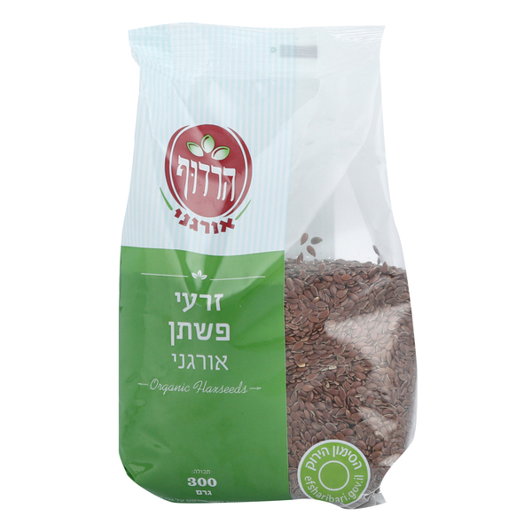זרעי פשתן אורגני 300 - מידע תזונתי