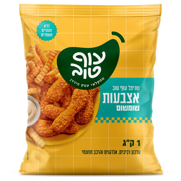 שניצל עוף טוב אצבעות שומשום 1 ק"ג