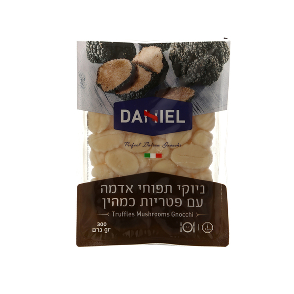 ניוקי תפוחי אדמה עם פטריות כמהין