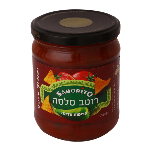 רוטב סלסה חריפות בינונית