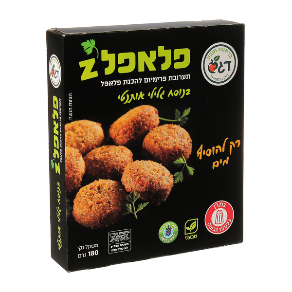 פלאפל לל"ג דגש 180 ג - מידע תזונתי