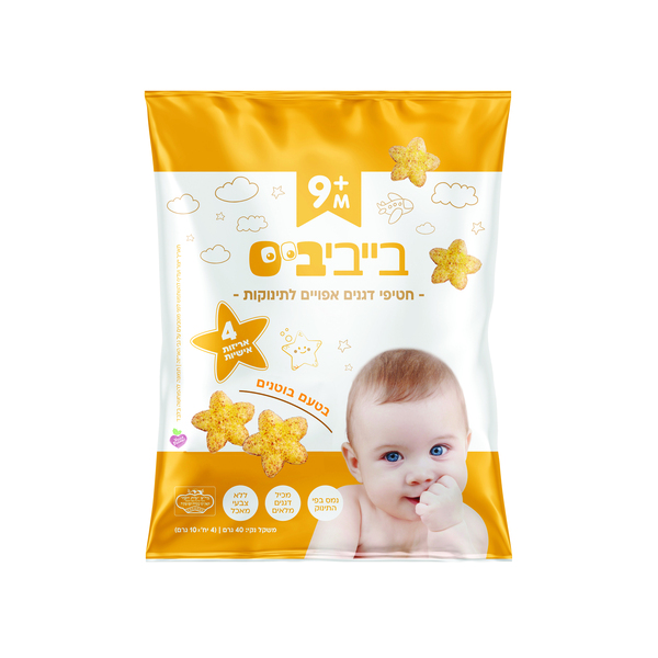 בייביביס חטיפי דגנים - מידע תזונתי